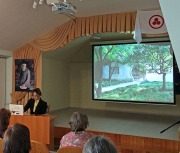 Лекция-презентация Елизаветы Малининой и новые выставки в концертном зале Музея Н.К. Рериха
