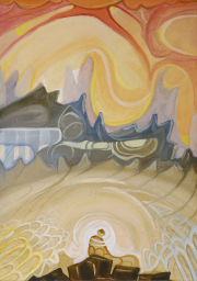 "Выбор пути". Выставка картин В.Т. Черноволенко в Музее Н.К. Рериха