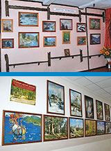 Январское путешествие передвижных выставок СибРО. Часть 3. Катанда и Верх-Уймон.