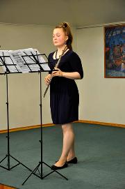 Концерт Вероники Виноградовой (флейта) в Музее Н.К. Рериха