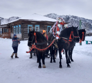 "Масленица" 2021 года в Верх-Уймоне