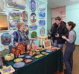 Новогодняя ярмарка в Усть-Коксе