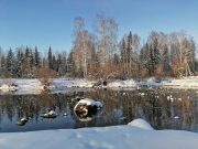 Прогулки по Верхнему Уймону: январский фоторепортаж 