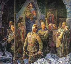 Из онлайн-проекта Сибирского Рериховского Общества «Россия — страна великого будущего». Выпуск 32 / СПАСЕНИЕ КАРТИН ДРЕЗДЕНСКОЙ ГАЛЕРЕИ