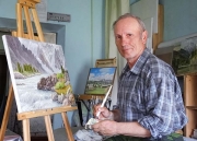 8 апреля - открытие выставки алтайского художника Анатолия Веселёва «Алтай. Обитель Прекрасного». 