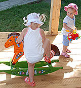 Детская площадка появилась около Музея Н.К. Рериха