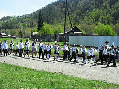 День Победы 2015 года в Гагарке